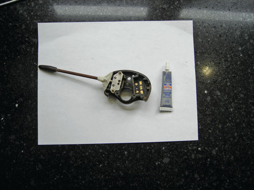 Dielectric grease was used to lubricate the internals.