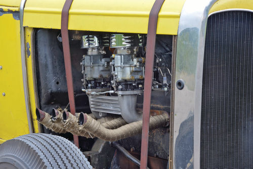 The traditional old-school approach to securing a hot rod’s hood is as effective today as it ever was.