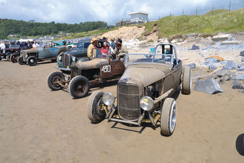 One drawback to beach racing is the necessary clean-up afterward.