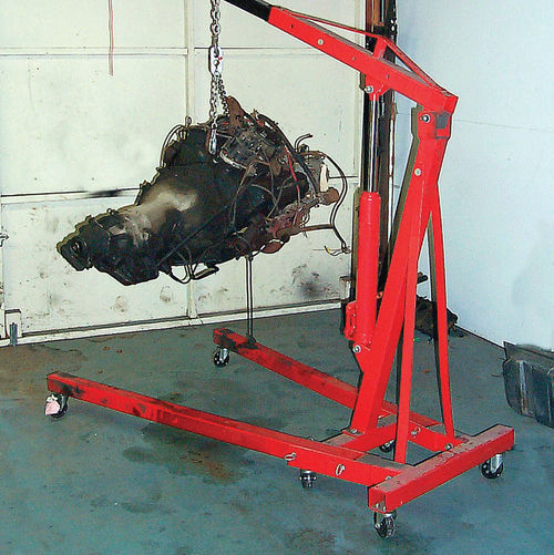 A good engine hoist is great to have, but you can rent them in many localities.