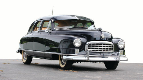 A reader is hoping to restore a 1949 Nash Ambassador similar to this one as a tribute to his grandfather.