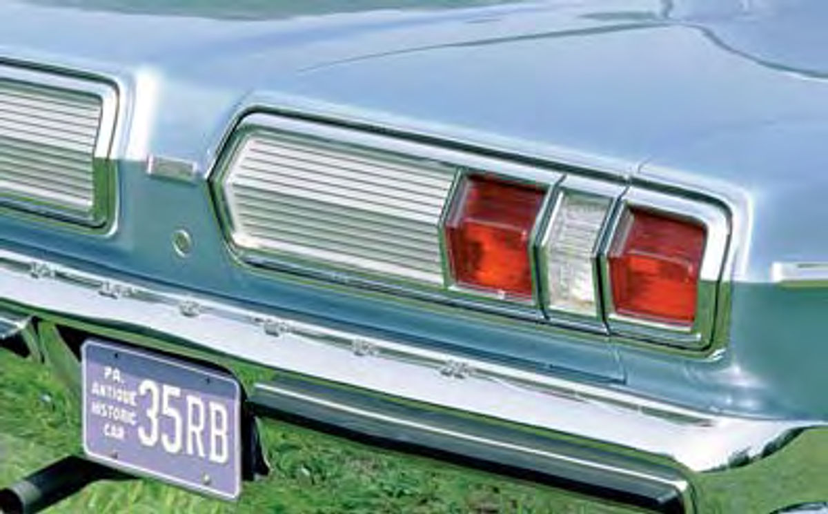 1966 Plymouth Sport Fury Tail LIghts Rear