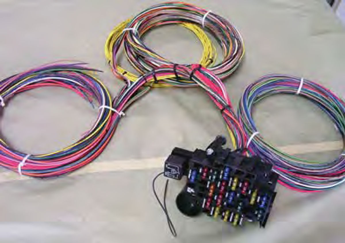 More wiring components