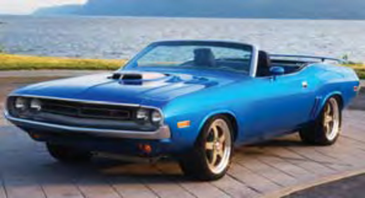 1971 Dodge Challenger rebuilt by XV