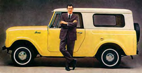 In 1964, International Harvester offered to bring a Scout to the door of potential buyers.