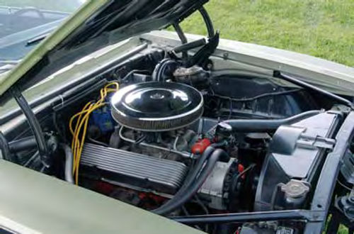 Yes, it’s a small block. No, this 588-horsepower V-8 definitely is not the original small block.