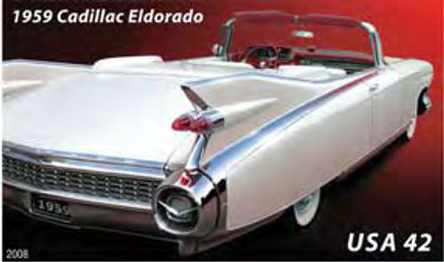 There’s no doubt about what caught the artist’s eye on this ’59 Cadillac