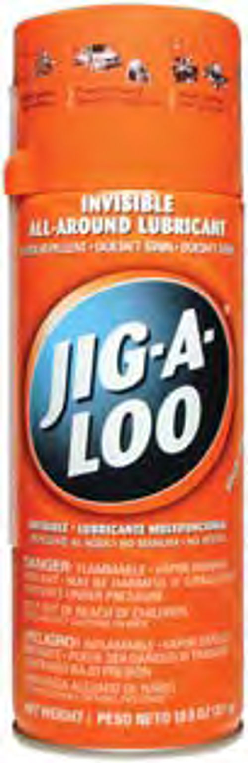 Jig-A-Loo lubricant works on everything from automotive projects to sticky zippers.