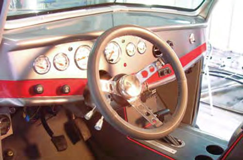 Photo 4. Notice the slope of the dash.