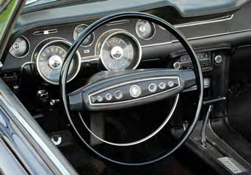 Few drivers accustomed to American cars in the mid-1960s could’ve gotten behind its wheel without sensing that the Mustang was something different.