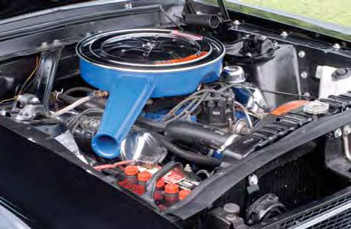 The 390 V-8 was a big engine to stuff under the Mustang’s hood. Fortunately for the cause of speed and the movement of the muscle car era, it fit.