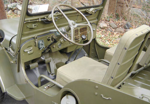 There’s something familiar about the smell of those reproduction seat covers that proves they are part of an authentic restoration project.