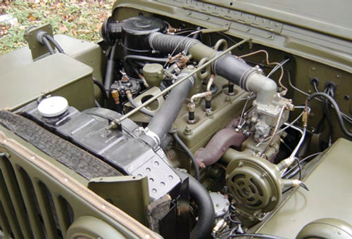 The rugged four-cylinder engines pulled American Jeeps through battlefields in more than one war.