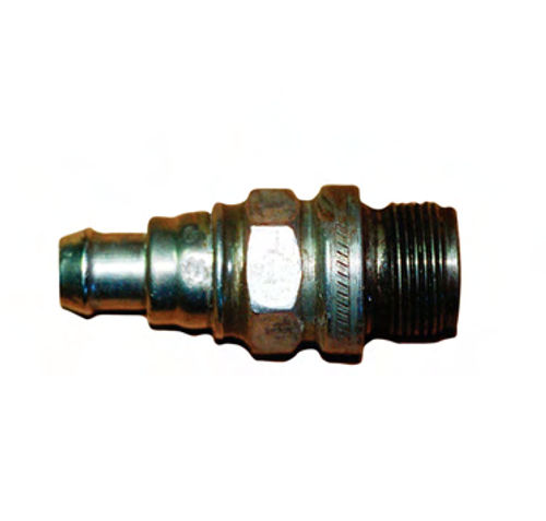Photo 3. Spark Plug Adapter: Use a Model A Ford, 18 mm spark plug. Break out the center section porcelain.