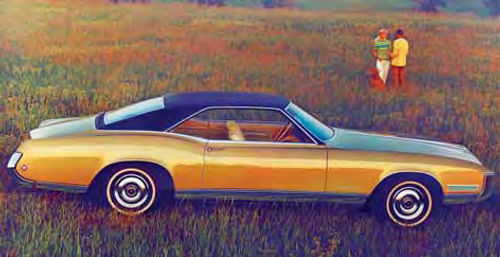 There will be plenty of time to take your dog for a romp in the countryside after you’ve gone over your 1968 Riviera to make certain it’s in roadworthy condition(GENERAL MOTORS CORP. PHOTO).