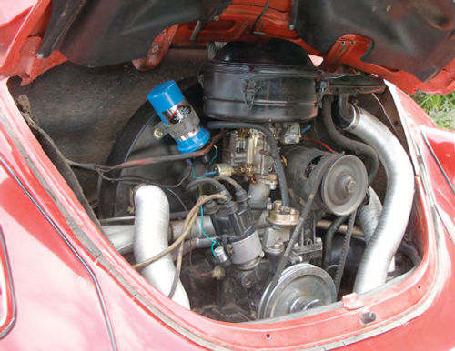 The Beetle engine is reliable and long-lived, but somewhat complex and hard to get at.