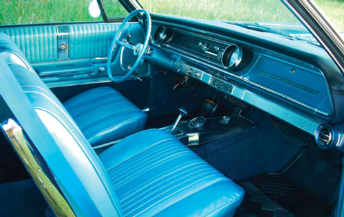 The owner says the Chevy’s interior was transformed from “a tattered mess to ‘like new’.”