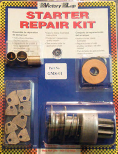 Photo 18. This “Victory lap” starter repair kit is made in the USA, and includes all the typical “wear items.”