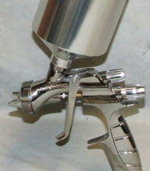 Photo 2. The Iwata SuperNova #5813 Clear Coat LVLP spray gun.