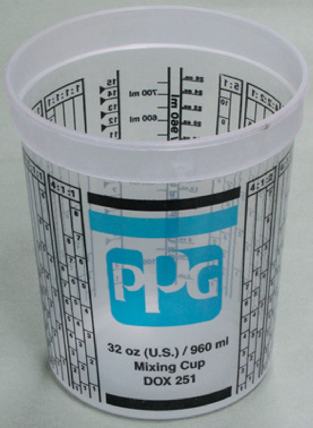 1/2 Gallon Clear Commercial Measuring Cup