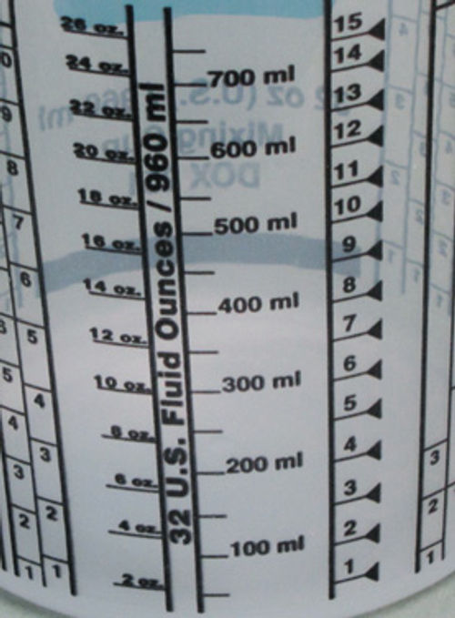 Understanding Mixing Cups : Mix Ratios 