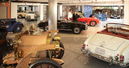 Is it a museum or a retail showroom? The answer is “yes.”