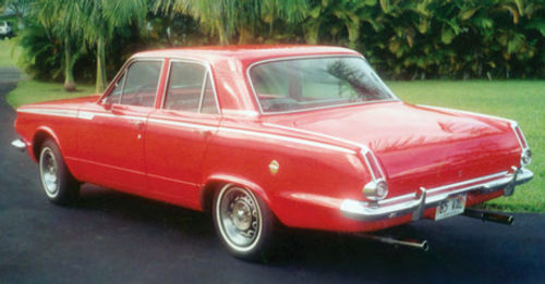 The Valiant that started it all—a 1965 V-200 that has since been followed by four more.