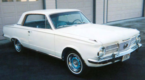 This two-door hardtop 1965 Valiant Signet was number three in the collecton.