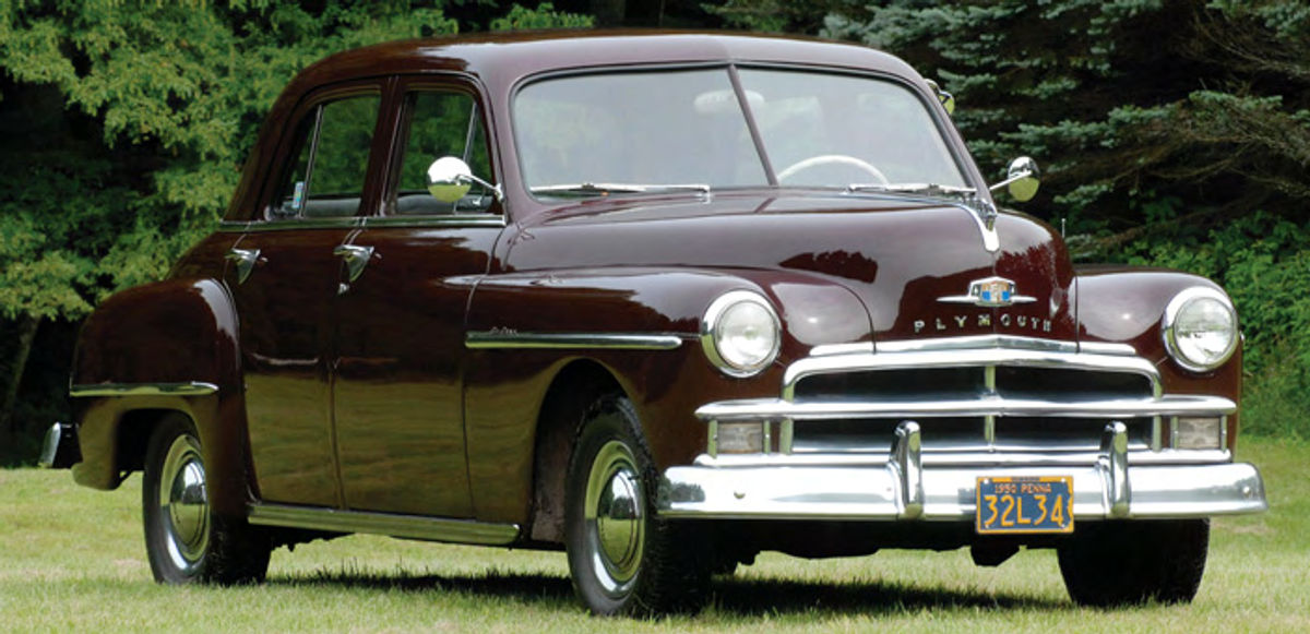 plymouth car 1950