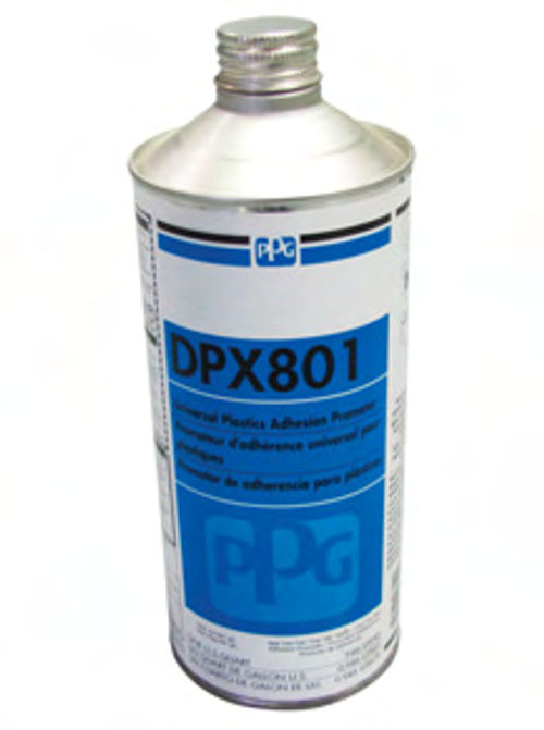 Photo 4. PPG DPX801 Universal Plastics Adhesion Promoter.