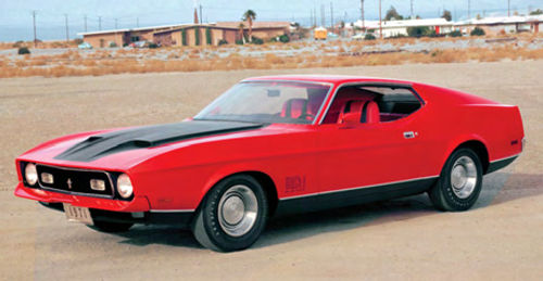 By 1971, Ford’s pony had grown longer and wider and came to be known as the “big” Mustang.