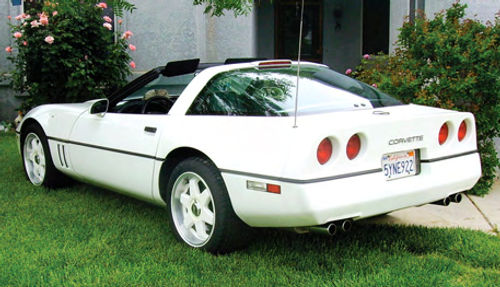 The A/C doesn’t work on Steve Sears’ 1990 Corvette, and he’ll remedy that in a while...after he’s spent a bit more time driving his “new” car.