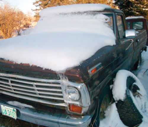 Tom Sherry’s 1967 Ford F-250 has gone from its status as an abandoned truck to being back on the road once more.