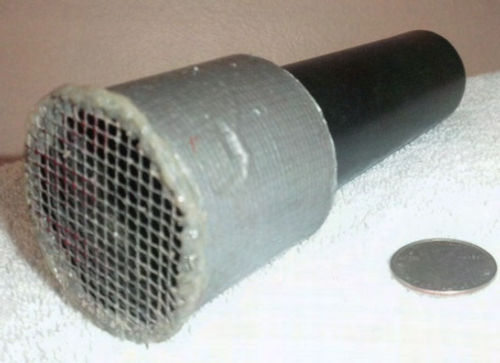 A standard vacuum attachment with some wire mesh can help you to fine-tune your clean-up.