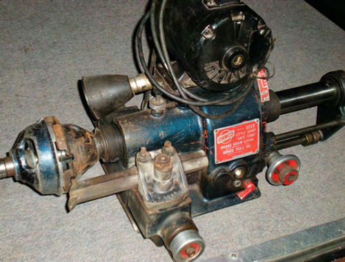 Photo 1. This Ammco 9000 brake lathe probably dates from the 1940s or ’50s. It’s also known as the “Little Giant.”