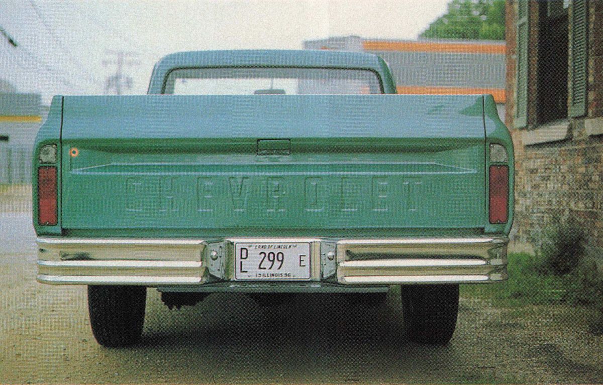 1970 Chevy C10 rear