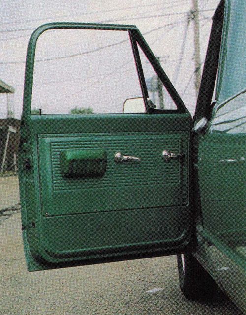 1970 Chevy C10 interior door