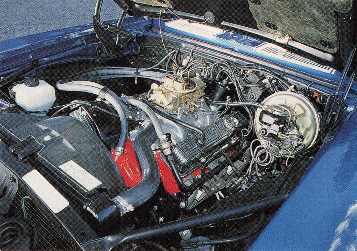 1969 Chevy Camaro z28 Rally Sport engine