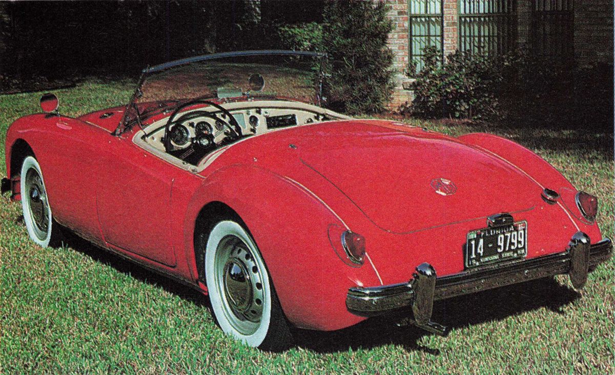 MGA rear view