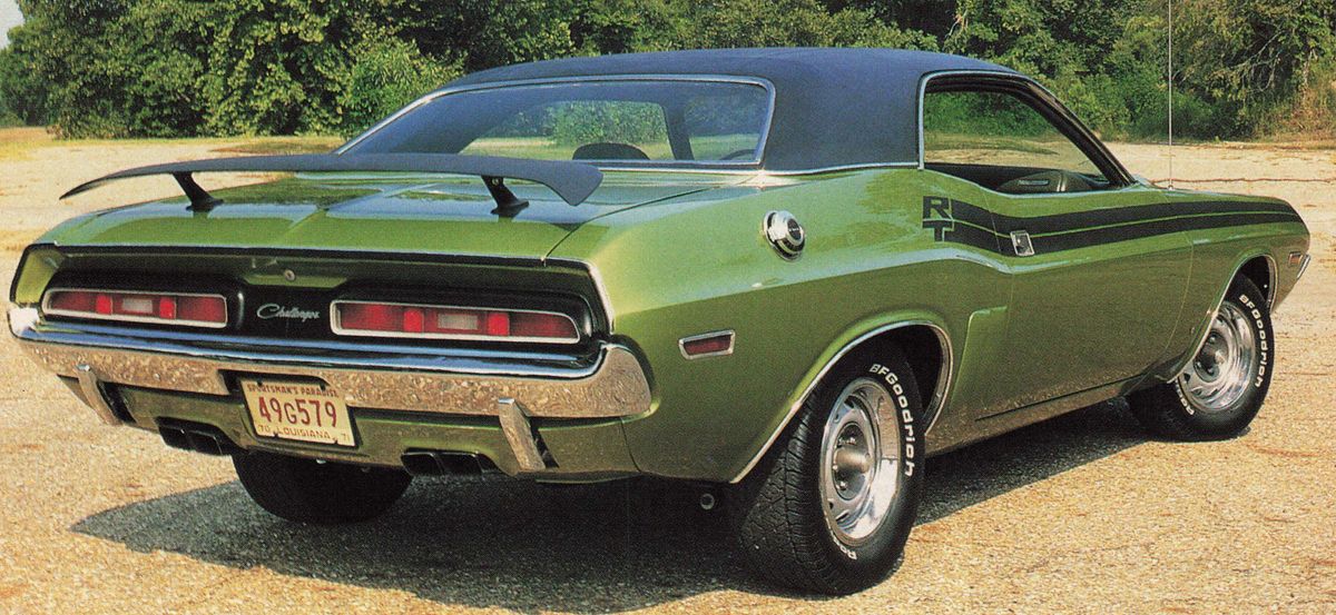1971 Dodge Challenger R/T rear