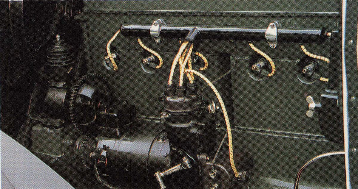 1922 Series 34B Speedster engine