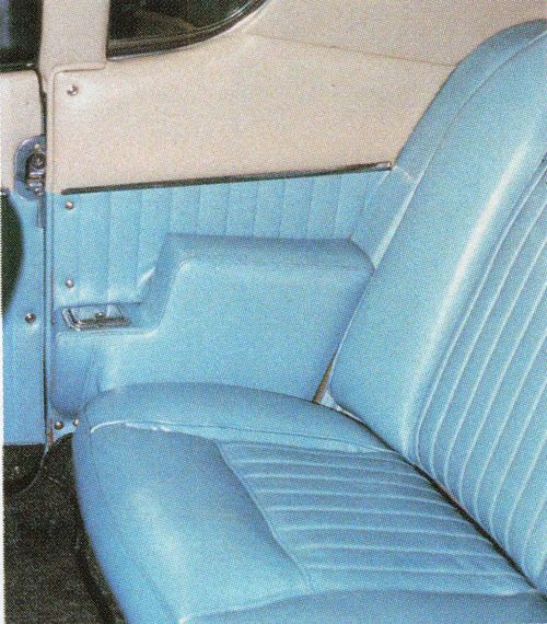 1963 Studebaker Avanti rear seats