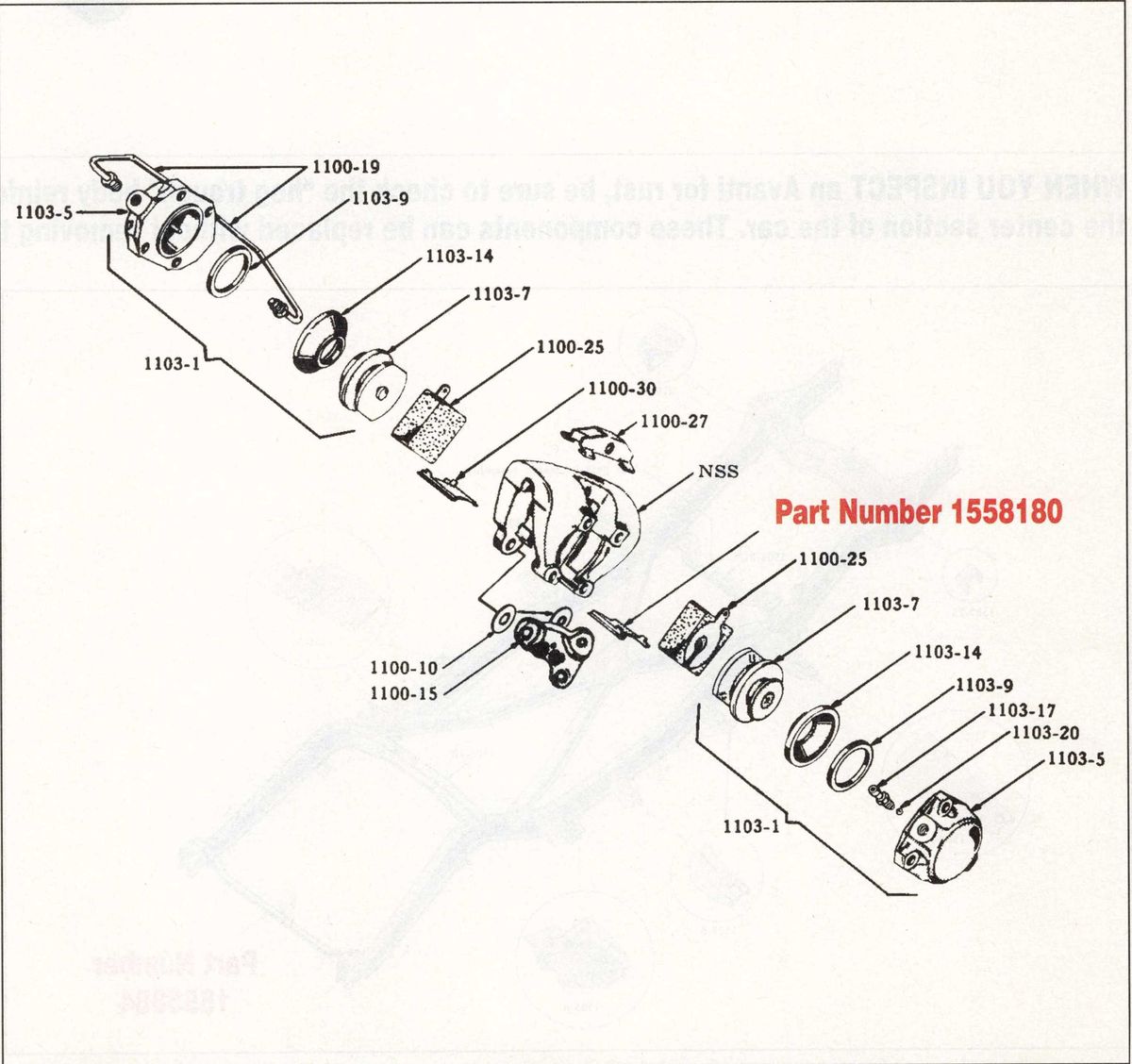 Studebaker Avanti brake diagram