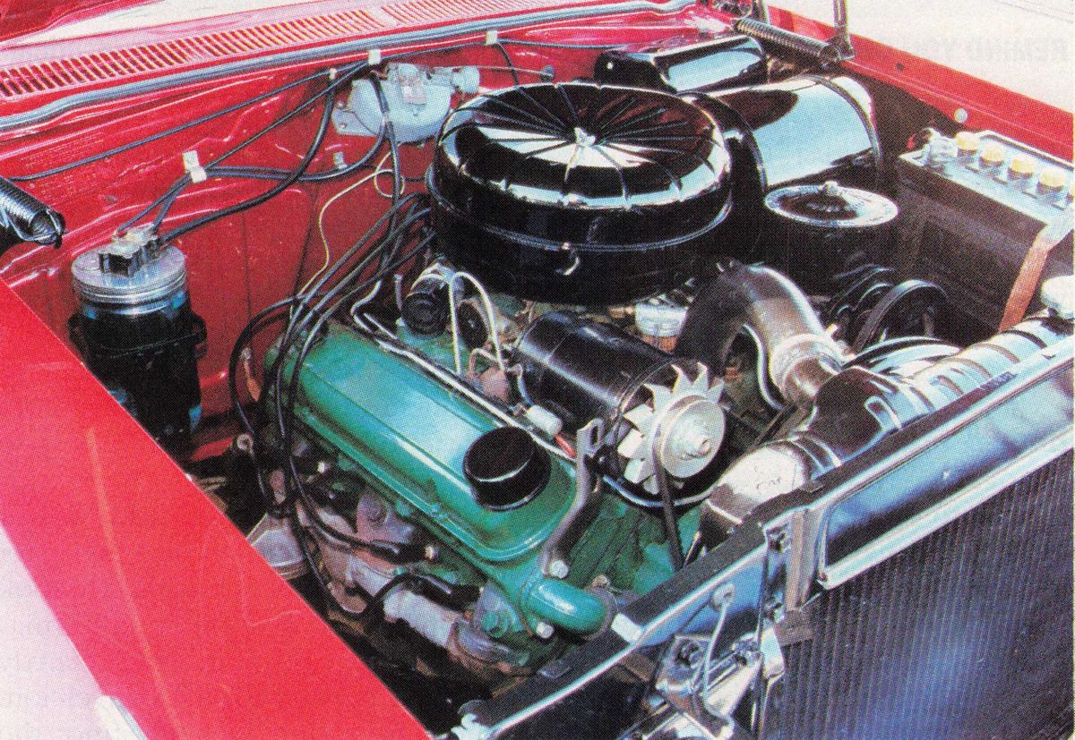 1957 Pontiac Chieftain engine