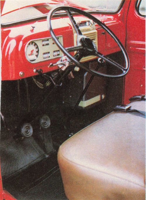 1949 Ford F-1 Pickup interior