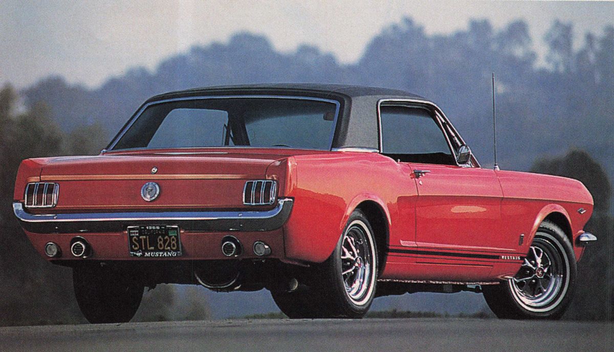 1966 Ford Mustang rear