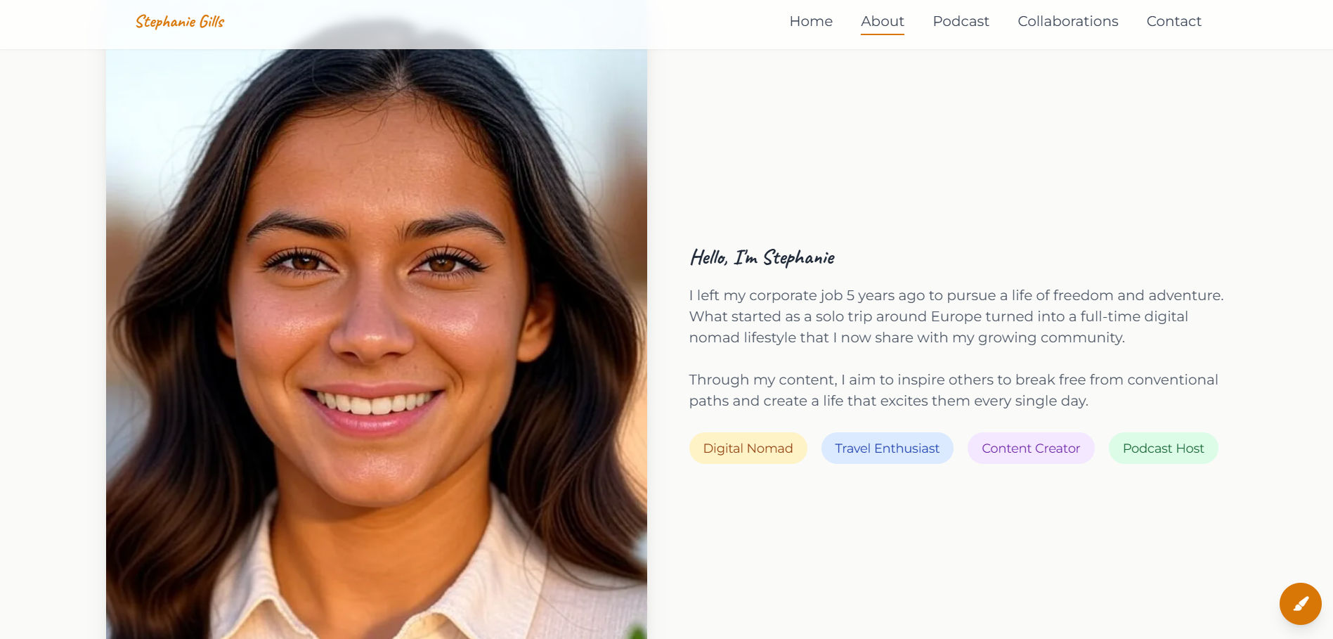 Stephanie Gills Digital Nomad Creator