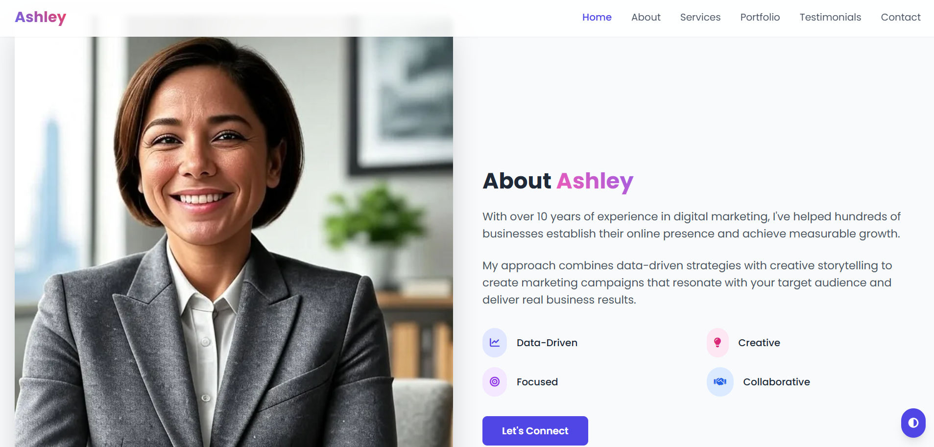 Ashley Digital Marketing Coach