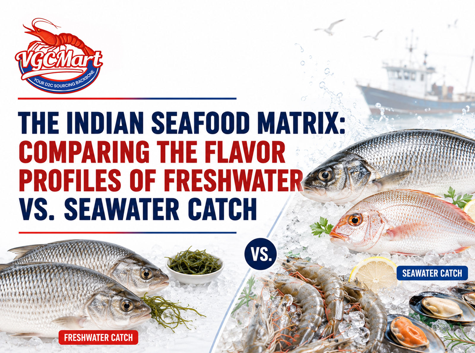 The Indian Seafood Matrix: Comparing the Flavor Profiles of Freshwater vs. Seawater Catch