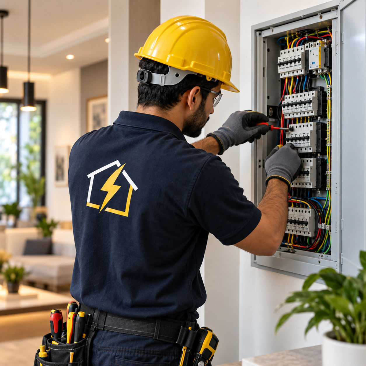Home Distribution Panel Repair — Adhartal